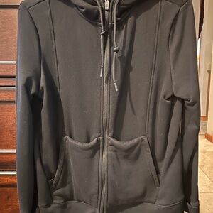 Figs Black Hoodie Sweater